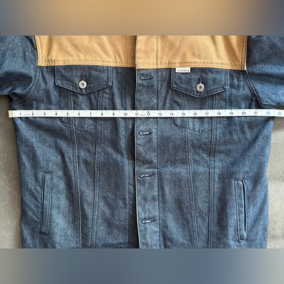 Iron & Resin Men's Denim and Waxed Canvas Jacket - Picture 8 of 8